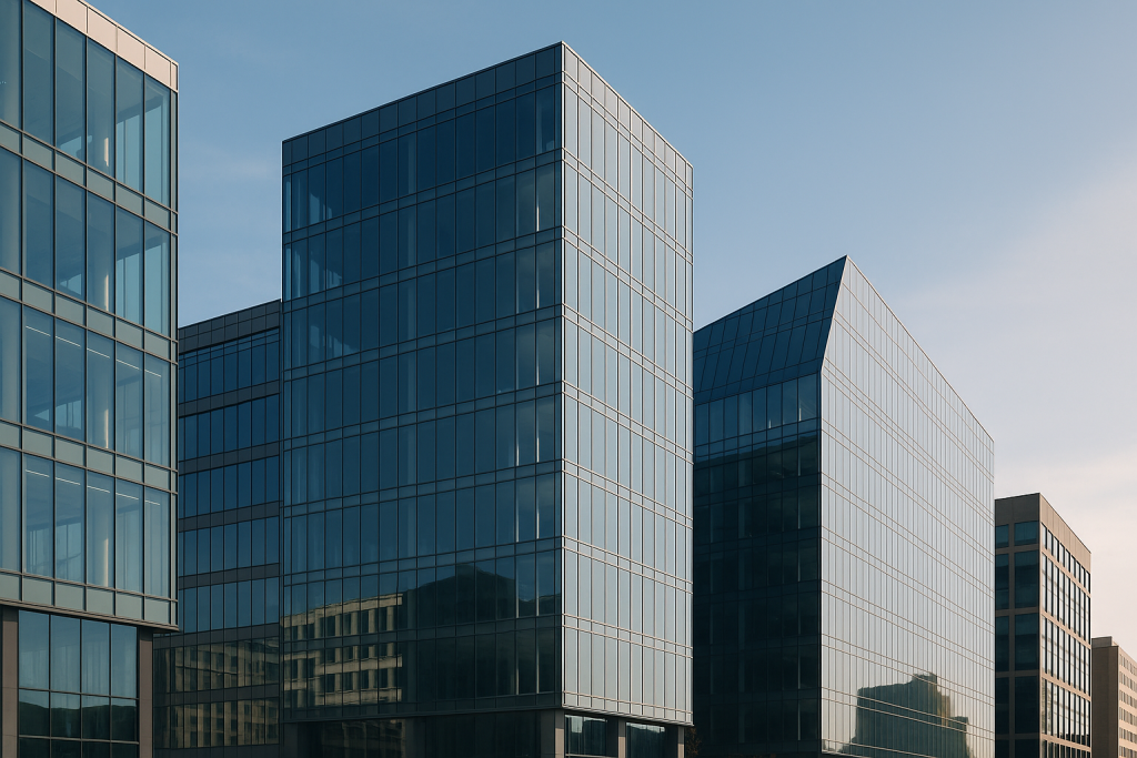 bâtiments tertiaires vitrés avant amélioration du confort thermique par solutions techniques. Audit décret tertiaire